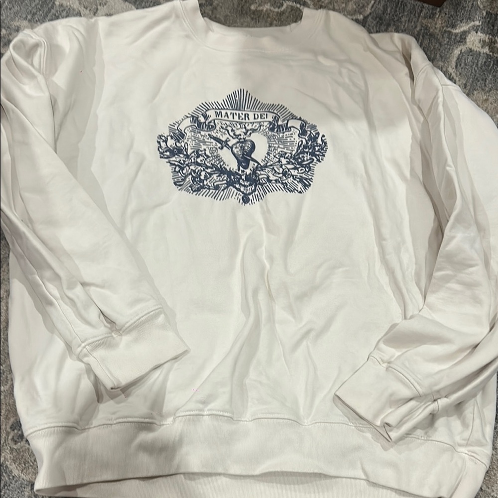 Brandy Melville Mater Dei Crewneck Sweater